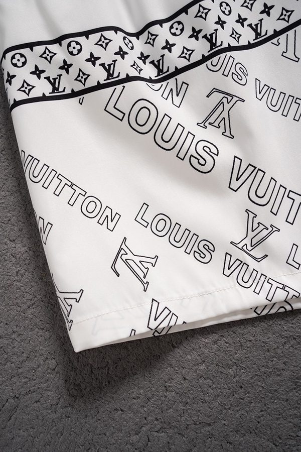 ブランドハーフパンツ角部分ディテール